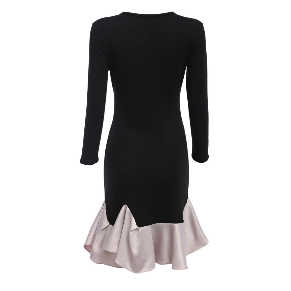 jumper dress with frill