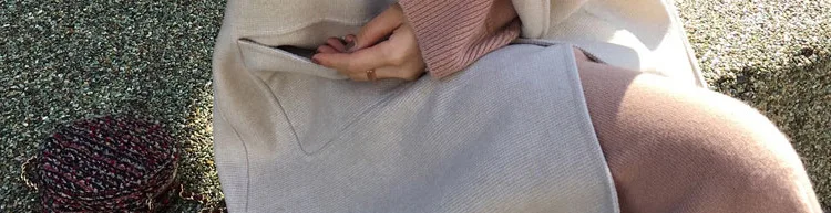 KMETRAM, модное шерстяное пальто, осенне-зимняя куртка, женская одежда,, корейский длинный Тренч, пальто, женская куртка, Manteau Femme W090