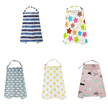 

Outdoor Breast Feeding Cover Baby Nursing Cloth Women Mum Shawl Cotton Blanket Mommy Apron