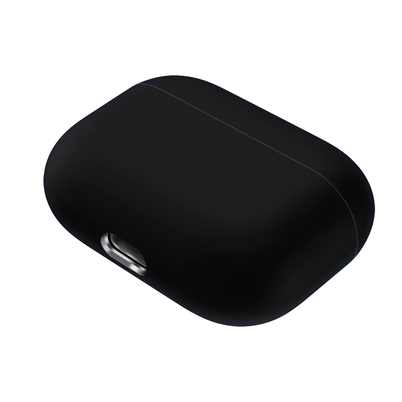 Black Для Apple Airpods Pro Чехол Air Pods Pro Чехол Funda беспроводные наушники защитный чехол для Air Pods Pro Earpods чехол - Цвет: Black