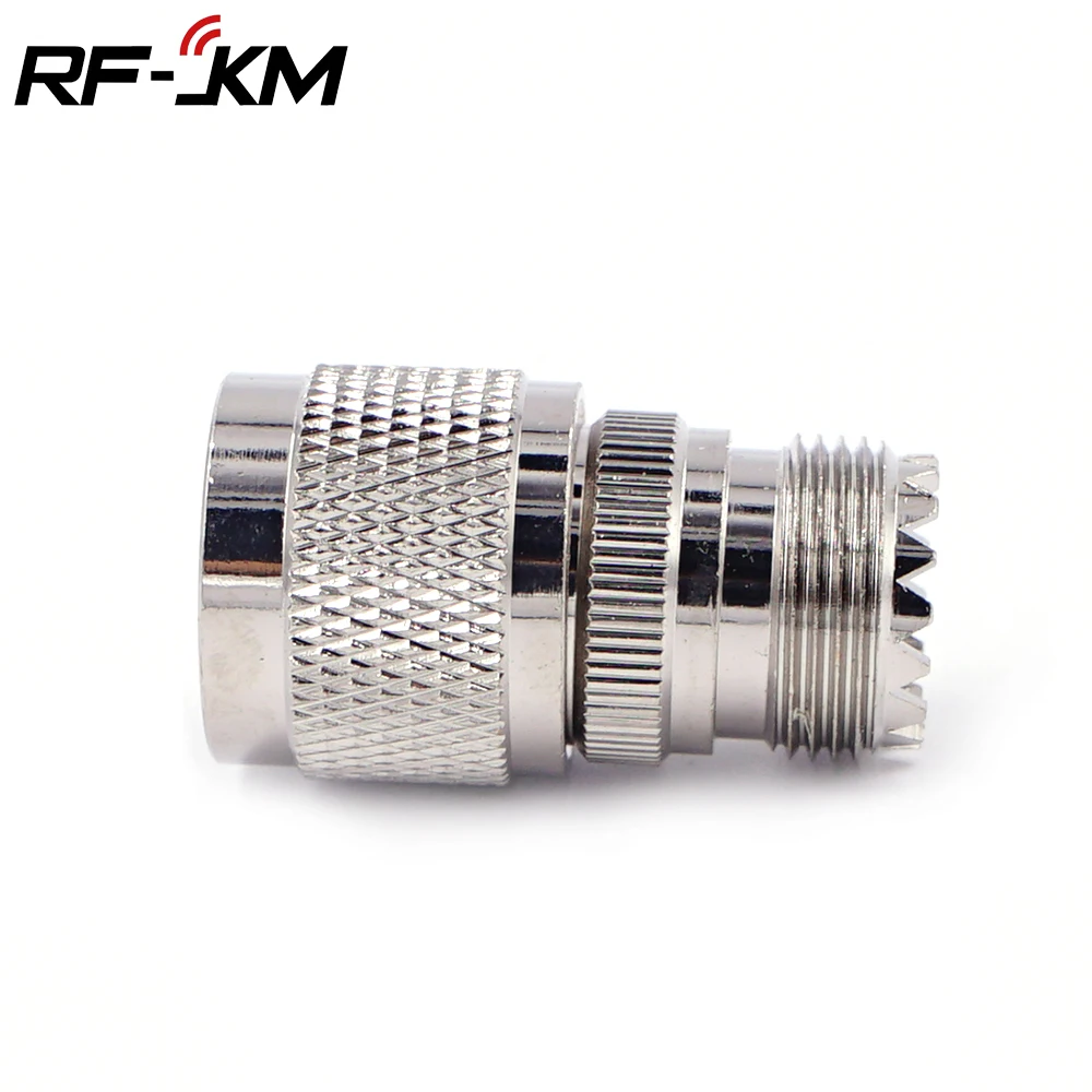 N Type Male to UHF SO239 PL-259 Female  RF Coaxial Adapter Connector