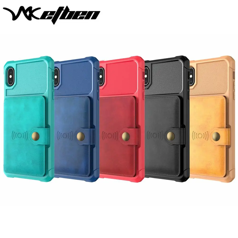 

W7ETBEN Multifunction Flip Cover Stand Wallet Leather phone Case for iPhone X XS MAX XR 6 7 8 plus 6s Plus