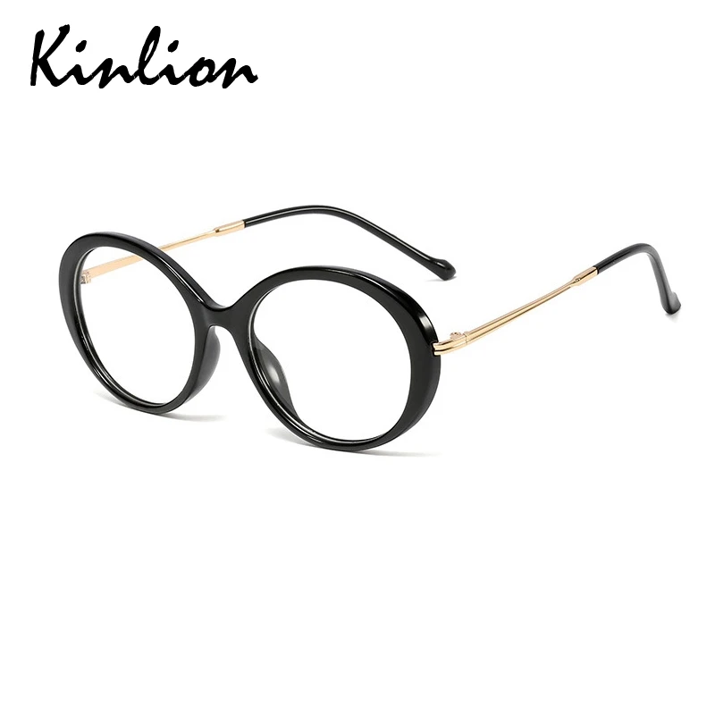 Kinlion винтажные овальные металлические женские очки в оправе ретро круглые