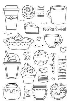 

Boisson Transparent Clear stamp and cutting dies DIY Silicone Seals Scrapbooking / Card Making/Photo Album Decoration