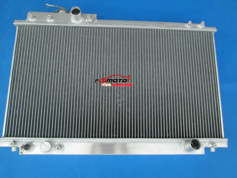2 Row All Aluminum Radiator Cooling For TOYOTA SUPRA MKIV 3.0L 2JZ-GE NA MT 1993-1996 96 95 94 93 | Автомобили и мотоциклы