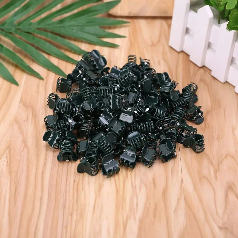 100 PCS Plant Support Clips Garden Clips Flower Orchid Stem Clips for Vine Support