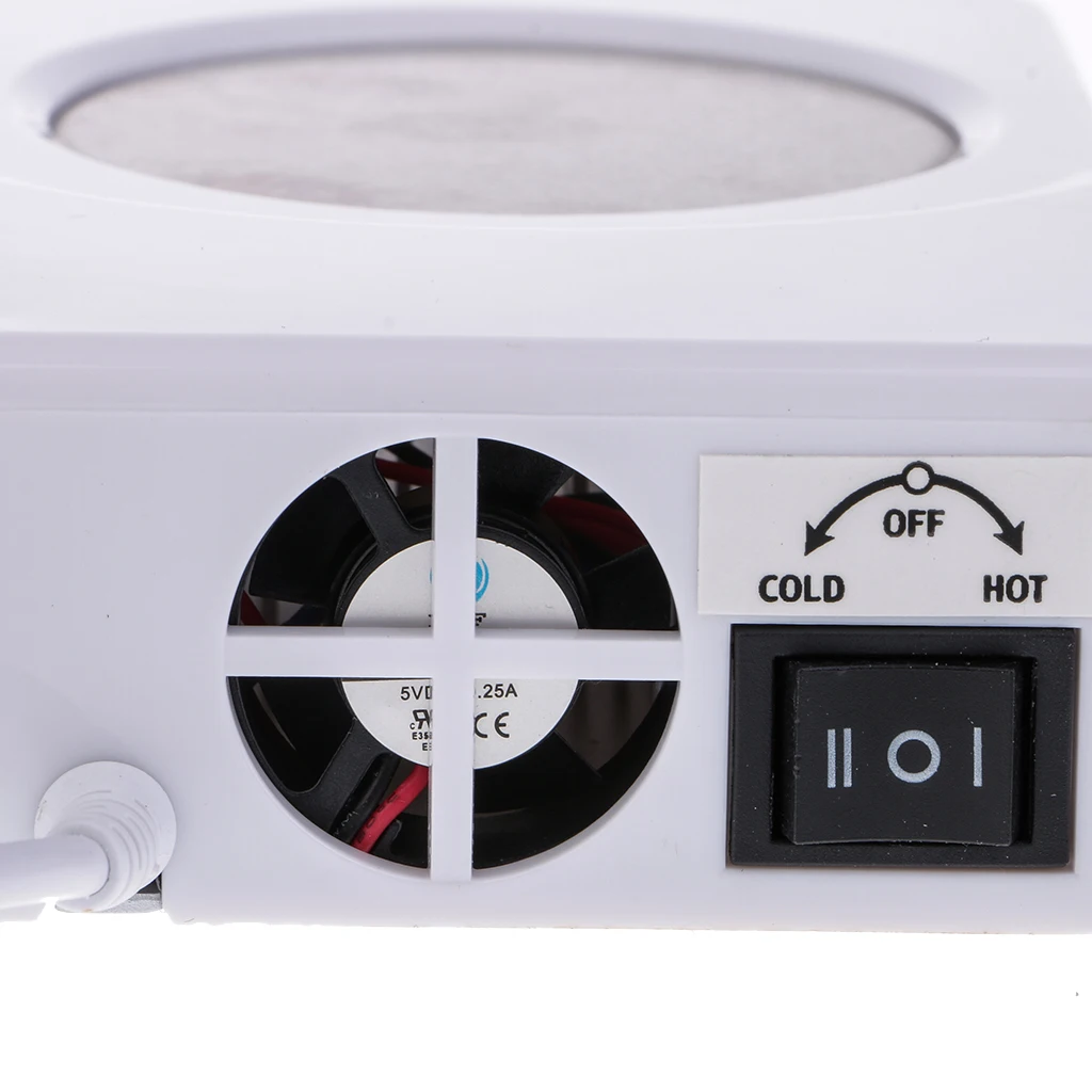 Portable USB Warmer and Cooler Coaster Tea Coffee Mug Bottle Drink Pad Gift