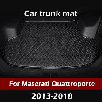 

MIDOON Car trunk mat for Maserati Quattroporte 2013 2014 2015 2016 2017 2018 cargo liner carpet interior accessories cover