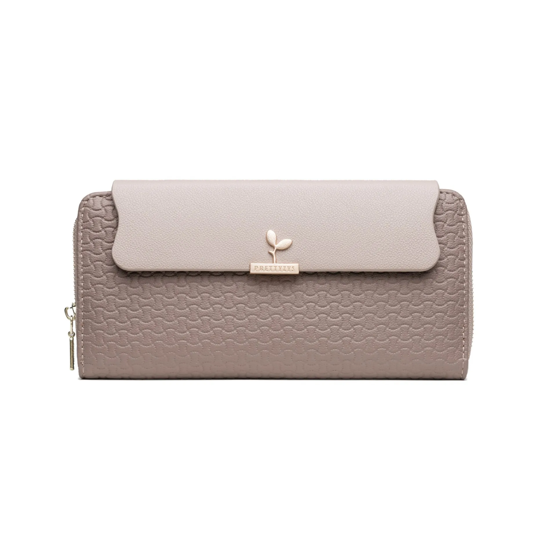 New Arrival Women Wallets Large capacity Phone Wallet Candy Color Fashion Female Clutch Long Zipper Coin Purses Carteira - Цвет: Коричневый