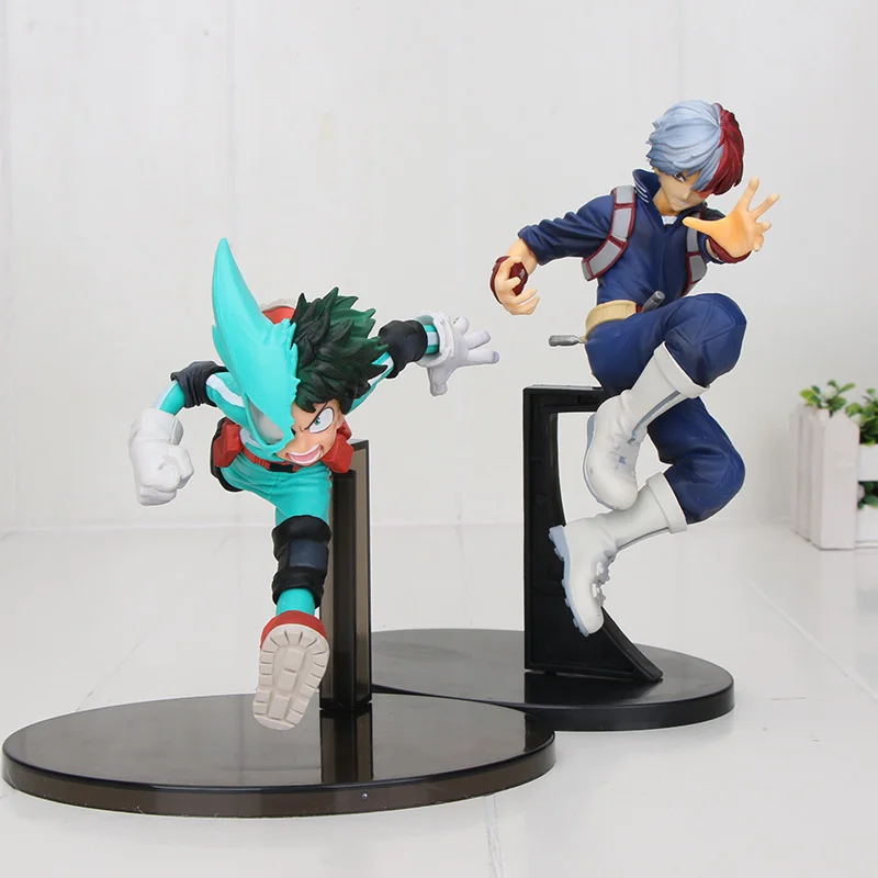 С героями из мультфильма Мой герой Академия рисунок haku Bakugou Katsuki шото Тодороки