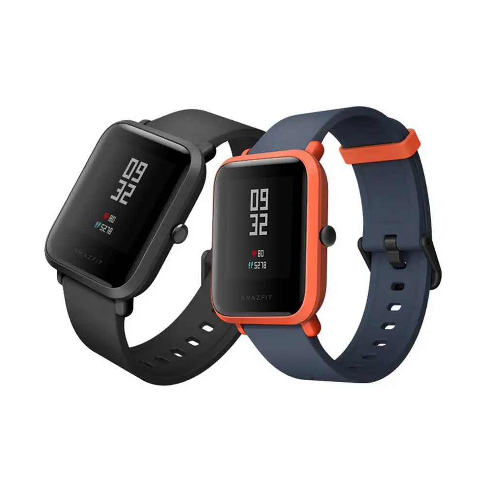 Смарт-часы Xiaomi Huami Amazfit Bip, gps, умные часы, Android iOS, монитор сердечного ритма, 45 дней, срок службы батареи IP68, всегда на дисплее