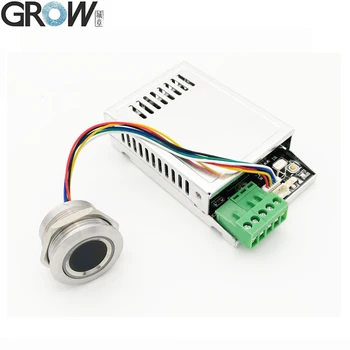 GROW K216 + R503 двухцветный кольцевой индикатор световое реле время 0,5 s-20s емкостная плата контроля доступа по отпечатку пальца