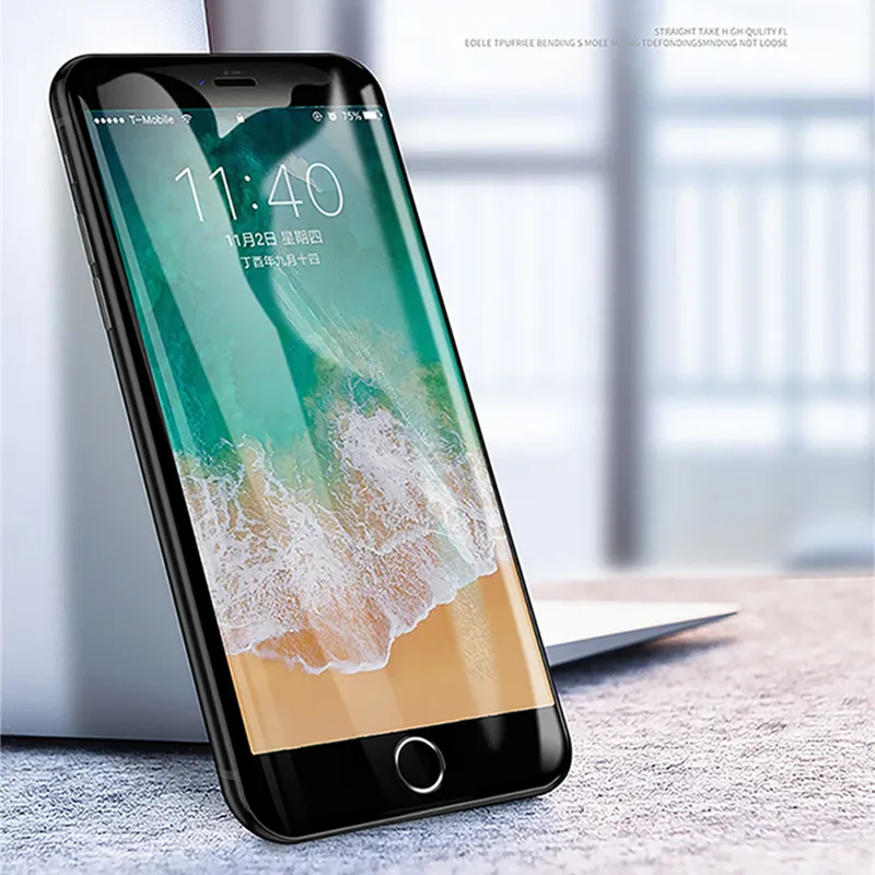 100D Schutz Gehärtetem Glas Auf Die Für iPhone 11 Pro 6 6s 7 8 Plus X Glas Screen Protector für iPh