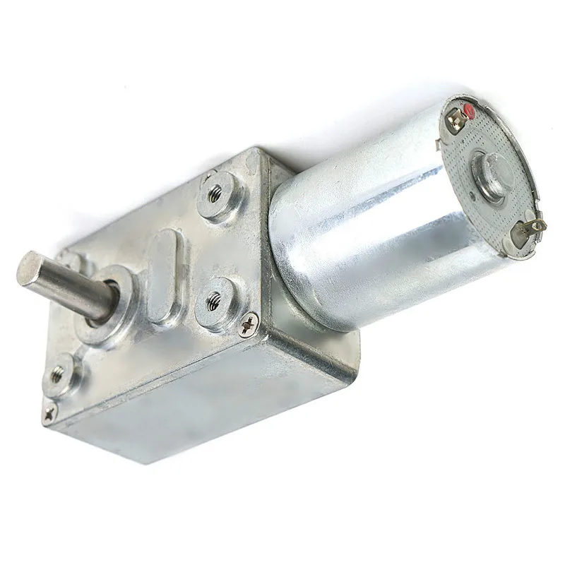 Фото DC 12V 10rpm Реверсивный высокий крутящий момент турбо мотор с червячной передачей DC 12V 10rpm Реверсивный высокий крутящий момент турбо мотор с червячной передачей