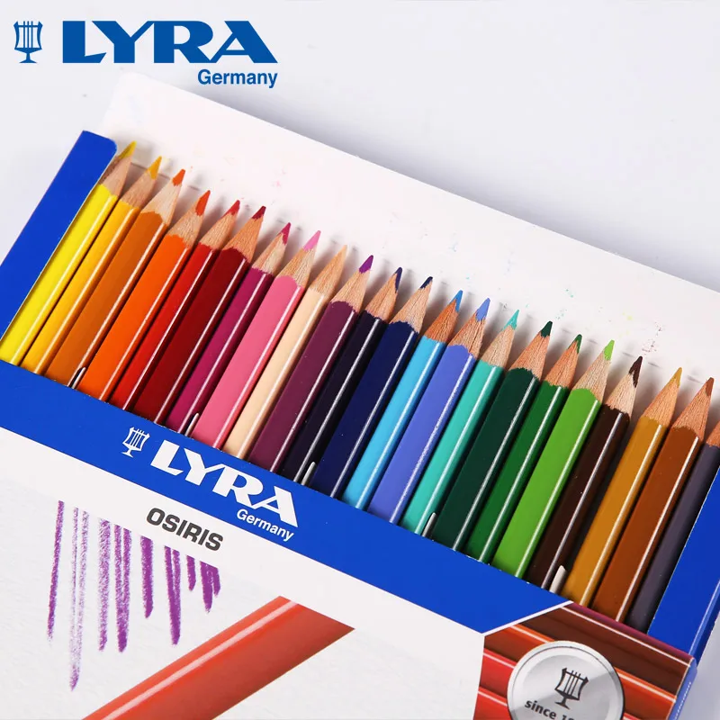 Germany Imported LYRA OSIRIS color pencil set 24/36 color oily Drawing pencils art painting coloring school supplies 2