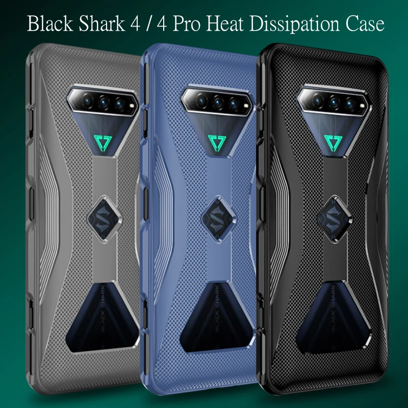Dla Black Shark 4 Pro Case odporna na odciski palców odporna na wstrząsy oddychająca ciepła miękka tylna obudowa BlackShark 4 Pro rozpraszanie ciepła Funda 1 Dla Black Shark 4 Pro Case odporna na odciski palców odporna na wstrząsy oddychająca ciepła miękka tylna obudowa BlackShark 4 Pro rozpraszanie ciepła Funda 1