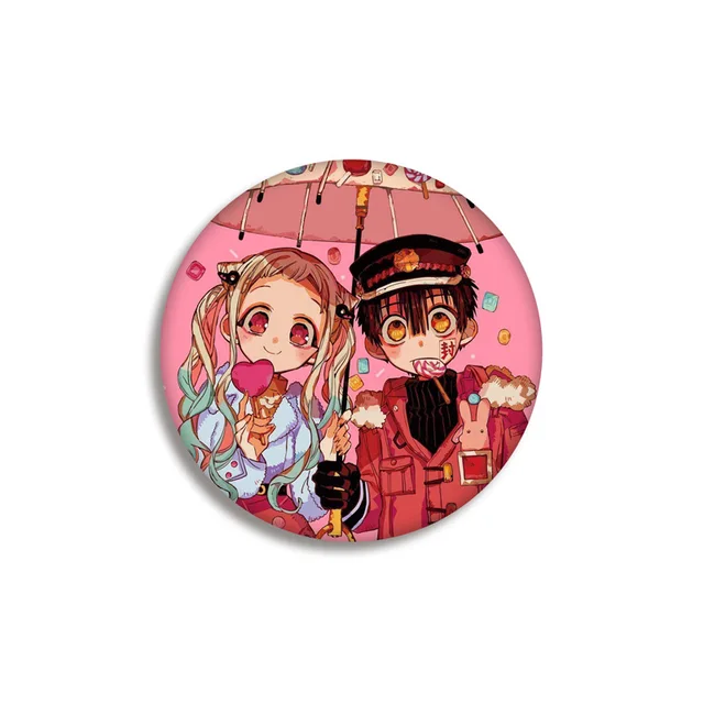 Toilet Bound Hanako Kun Anime Badges on a Backpack NENE Anime Icons Pins Badge Decoration Brooches Metal Badges For Clothes DIY 20