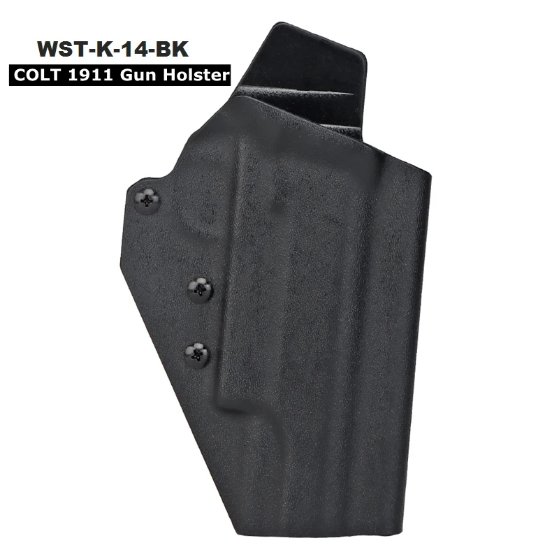 1911 Holster OWB Kydex Holster Fits Colt Commander 1911 Gun Holster