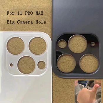 

10PCS Eay Replace Big Camera hole Back Battery Cover Glass Panel Door For Apple iPhone 11/11Pro/11 Pro Max Rear Housing Case