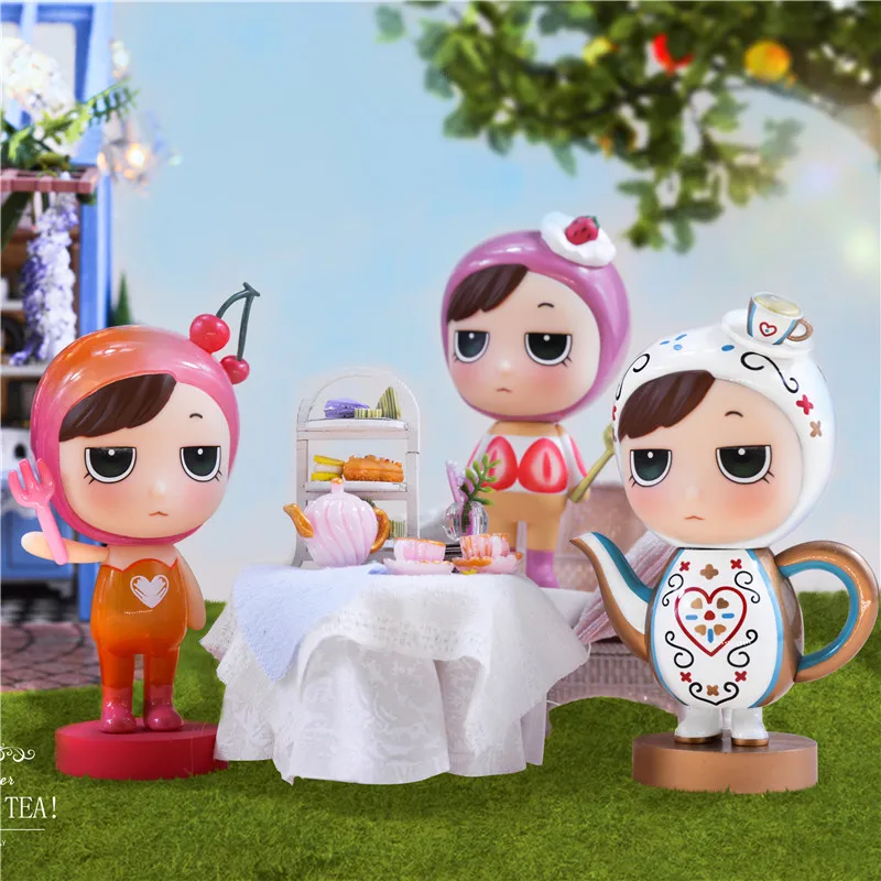 

Genuine Product Little Amber Afternoon Tea Party Series Blind Box Trend Garage Kit Toy Cute Gift Doll