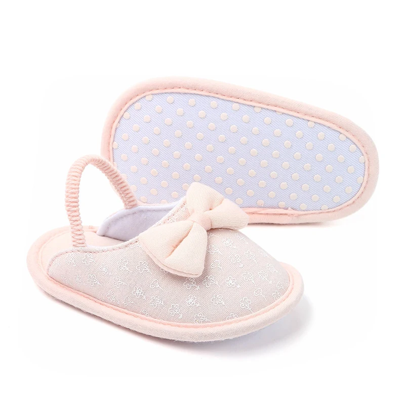 Г. Обувь для новорожденных мальчиков и девочек от 0 до 18 месяцев мягкая детская подошва хлопковые тапочки противоскользящая детская кроватка