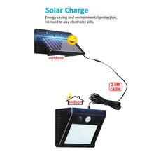 1/4pcs 30 LED Solar Lamp Motion Sensor Wall Light Outdoor Courtyard Garden Garage Security Lamp Waterproof Solar Street Light in