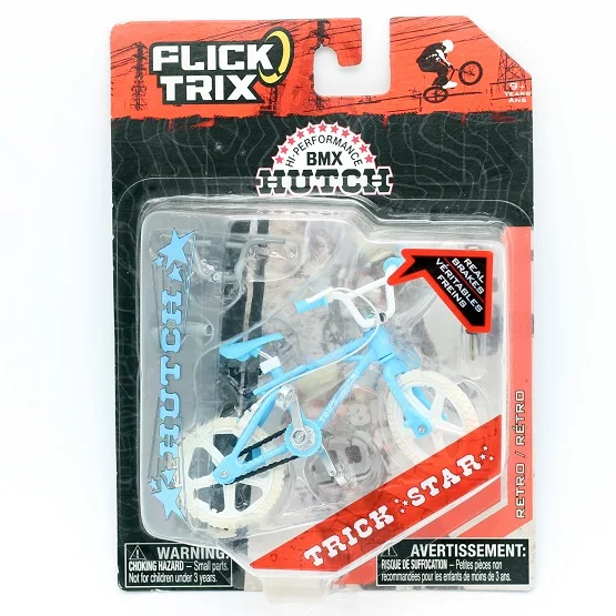 1:50 игрушка на палец велосипед Флик Трикс мини bmx Велосипеды модель игрушки для детей Мальчики горный велосипед подарок новинка игра fsb Tech - Цвет: Blue