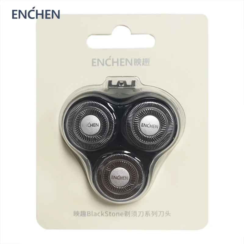 Сменные головки ENCHEN Blackstone для электробритва 3D плавающие лезвия электробритвы 100%