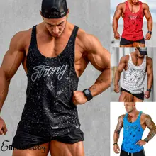 Мужская майка без рукавов для спортзала, майка для бодибилдинга, спорта, фитнеса, жилет для бодибилдинга, одежда для бодибилдинга, спортивная одежда, Стрингер, рубашки