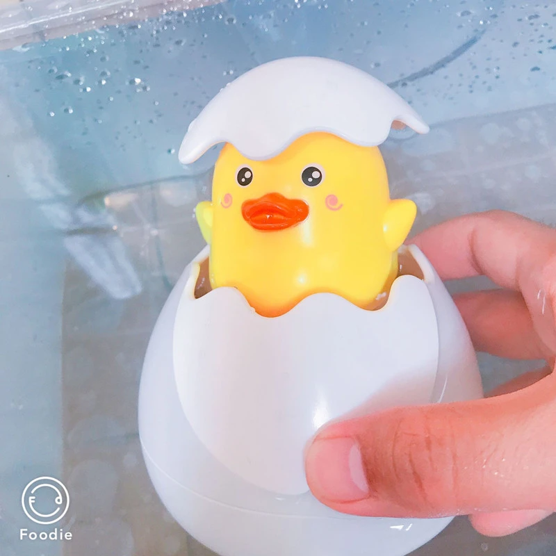 Популярная игрушка для ванны для маленьких мальчиков и девочек, инструмент для распыления воды, игрушки для бассейна, детская игрушка для купания с уткой и пингвином