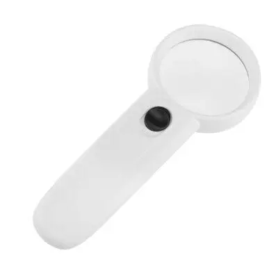 

Magnifier 2 LED Light, 5X Handheld Magnifying Glass Lens Magnifier White