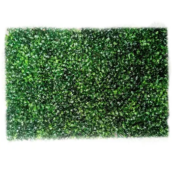 

Artificial Green Grass Square Plastic Lawn Home Plants Easy Clean Soap Safe