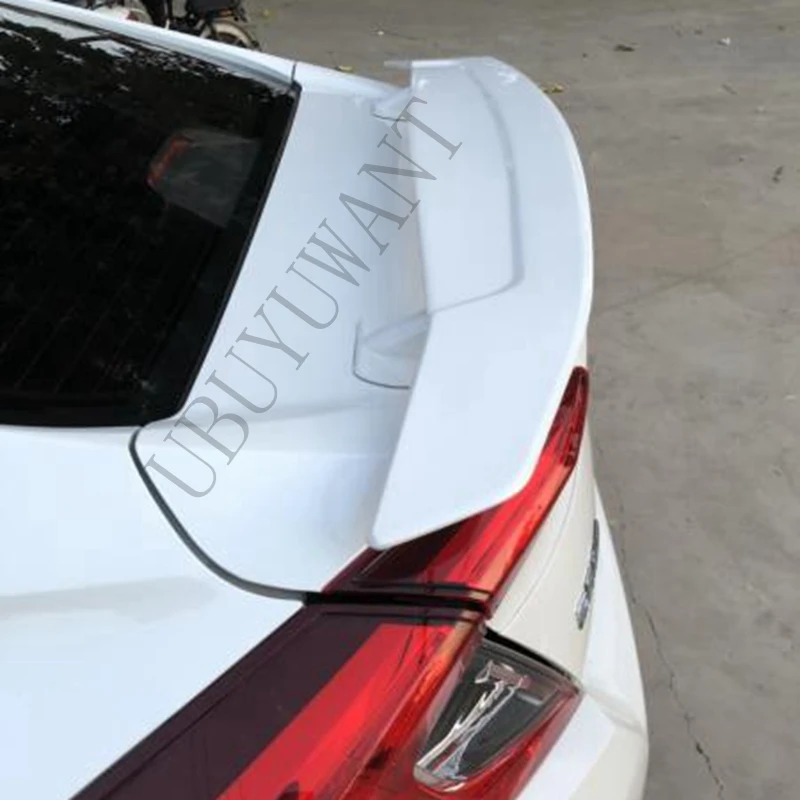

Universal ABS Rear Spoiler Rear Trunk Lip Wing Car Accessories For HONDA for CIVIC 16-19 For Benz Sedan Car
