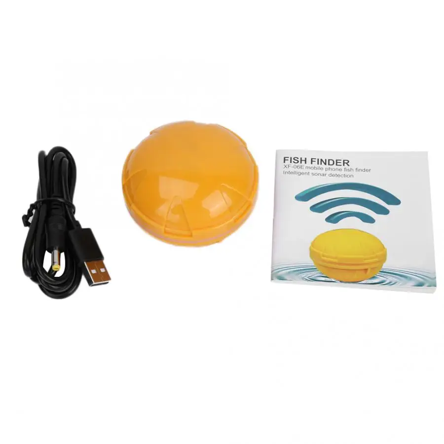 

Fishing Finder Wireless Mobile Phone Fishing Sonar Sensor Bluetooth Fishfinder Sonar Support for iOS Android App
