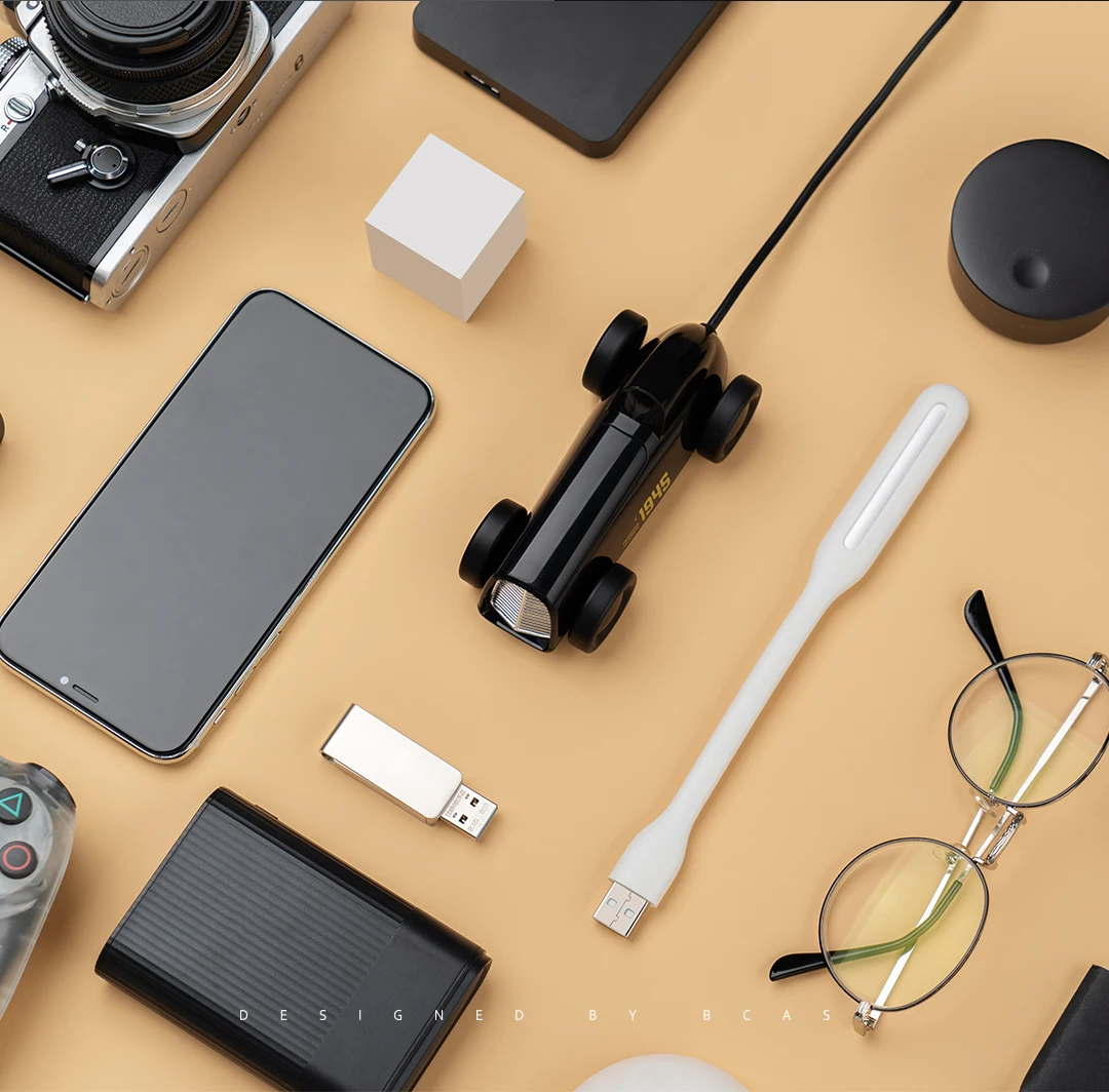 Xiaomi Bcase винтажный Автомобильный дизайн USB 2,0 концентратор разветвитель расширитель адаптер 4 порта Hab для телефона/U диск/беспроводная мышь/usb зарядка