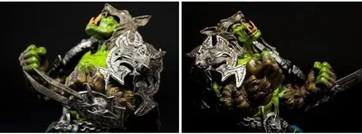 

Blizzard World of Warcraft Garage Kit Orc Shaman Doll Ornaments Cataclysm Doll