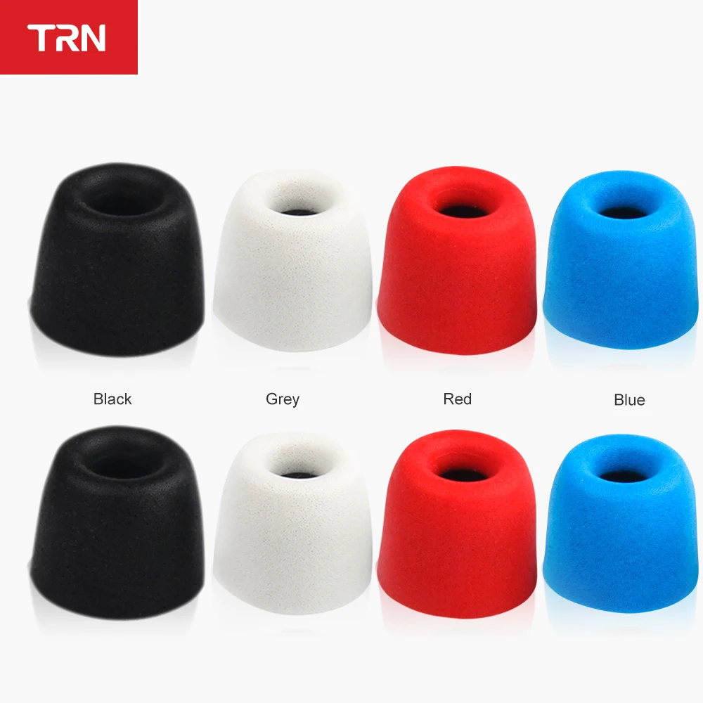 TRNMemoryFoamEarbudTips1Pair455mmT400NoiseIsolating