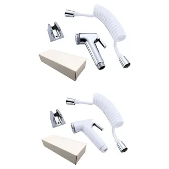 

Handheld Bidet Toilet Sprayer with Superior Complete Accessories Diaper Sprayer with Support Wall Mount