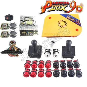 

2020 original Pandora box 9D 2500 in 1, supports 3P, 4P, arcade kit contains power, speaker, American button, joystick,