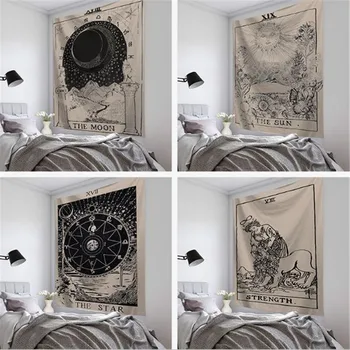 

Tarot Tapestry Nordic INS Hanging Art Wall Tapestry Room Bedroom Decor Home Decoration Tapestry Wall Hanging Murals