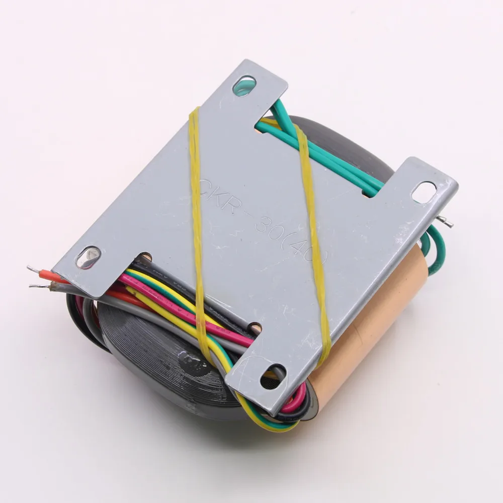 1pcs 50W R core Transformer 0 115V 2 5V 9V 12V 15V for audio amp headphone dac PSU