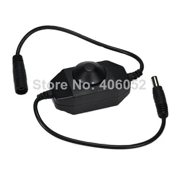 

4pcs/lot DC 12V 2A Single Channel Inline PWM mini led dimmer controller for Single Color LED Light/Strip/Lamp etc.