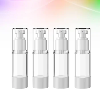 

4pcs 30ml Travel Airless Bottle Pump Empty Spray Cosmetic Vacuum Lotion Bottles