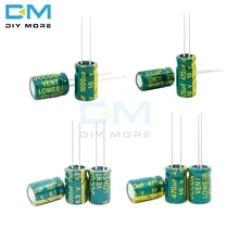 10 шт. 6,3 V 10V 16 V, алюминиевая крышка, 25В 35В с алюминиевой крышкой, 63В 100V 250 V 400V 100 мкФ 220 мкФ 330 мкФ 470 мкФ 680 мкФ 1000 мкФ 1500 мкФ 2200 мкФ 3300 мкФ электролитический конденсатор с алюминиевой крышкой