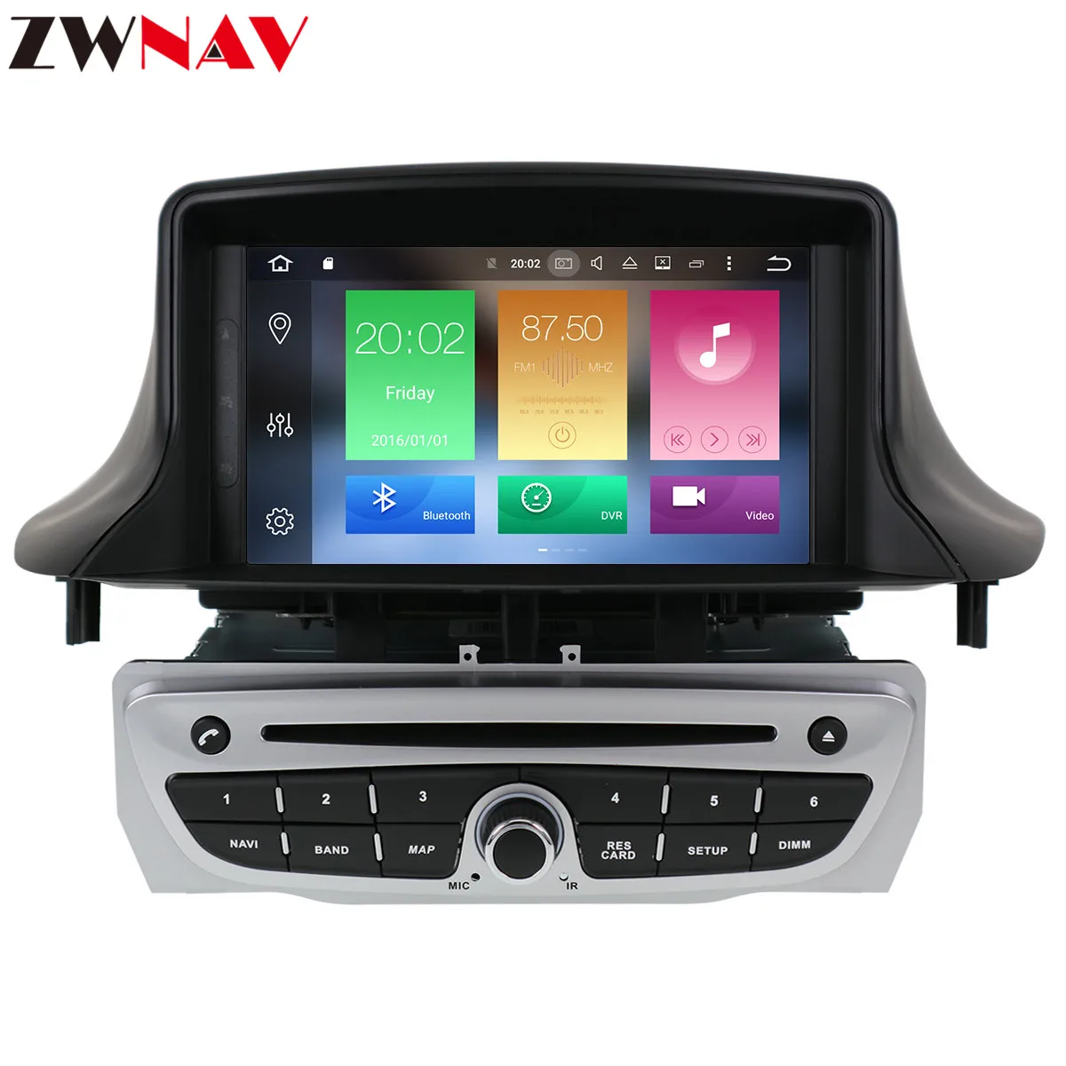 Автомагнитола 2 + 16 Android 9 1 DVD плеер мультимедиа стерео для Renault Megane 3 Fluence 2009 2015 аудио