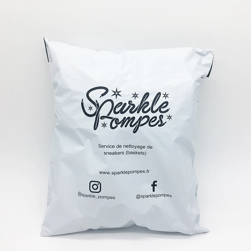Mailing-Bag Your-Logo Custom-Printed Envelope/poly Mailer/plastic with 500pcs/Lot Courier