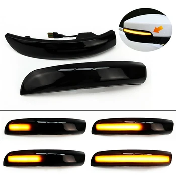 

Qirun Led side rear view mirror cover dynamic lamps for ford kuga escape 2013-19, 2pcs