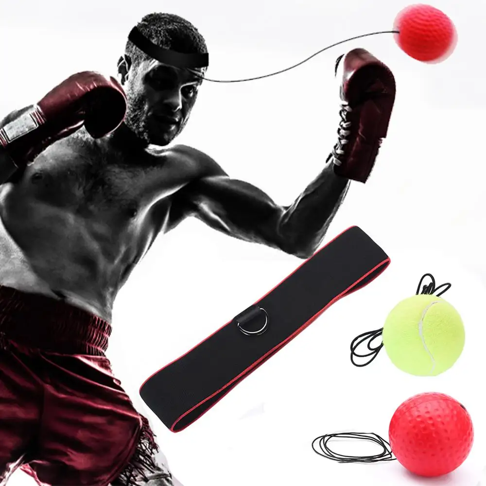 Boxing Speed Ball Boxing Equipment Training Accessories Reflex Speed Ball Muay Thai Trainer Quick Response Punching Fitness