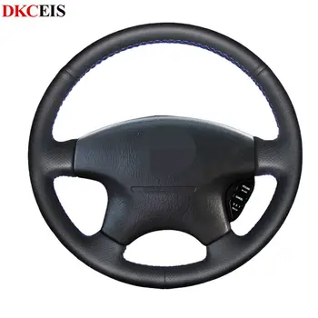 

Hand-stitched Black Soft PU Leather Car Steering Wheel Cover for Honda Odyssey 1998-2001 Acura CL 1999 Accord 6 1998- 2002