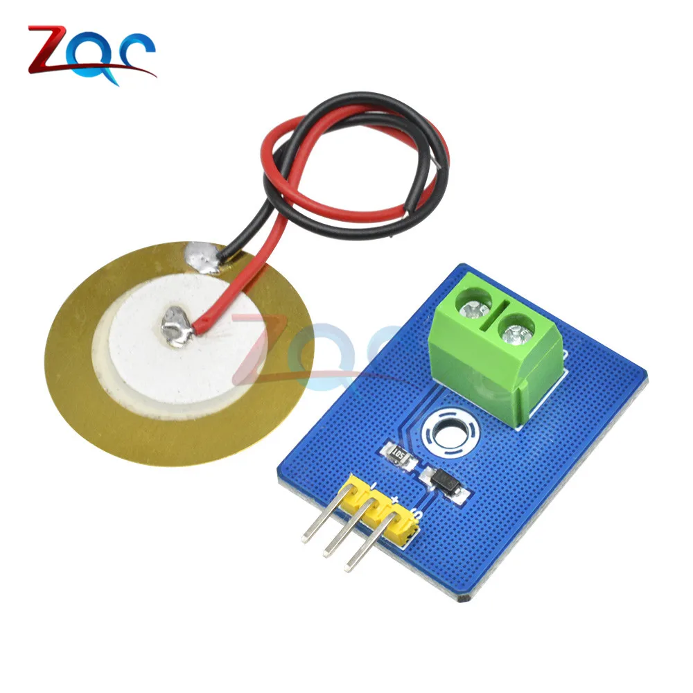 Керамический пьезо датчик вибрации аналоговый выход электронные компоненты поставки сенсор s для Arduino совместим с UNO R3 модуль